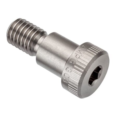 Shoulder Screw, 3A Thr Sz, 3/4 Thr Lg, 5/8 in Shoulder Lg, 18-8 Stainless Steel MPN:STR60158C10