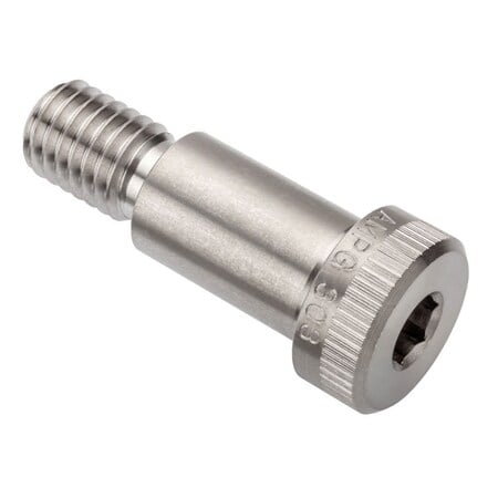 Shoulder Screw, 3A Thr Sz, 3/4 Thr Lg, 1 in Shoulder Lg, 18-8 Stainless Steel MPN:STR60158C16