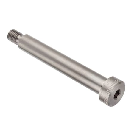 Shoulder Screw, M12x1.75 mm Thr Sz, 18mm Thr Lg, 100 mm Shoulder Lg, 18-8 Stainless Steel MPN:STR601M16X100
