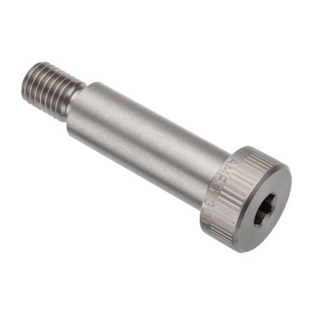 Shoulder Screw, M12x1.75 mm Thr Sz, 18mm Thr Lg, 45 mm Shoulder Lg, 18-8 Stainless Steel MPN:STR601M16X45