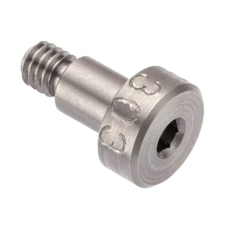 Shoulder Screw, 5g6g Thr Sz, 4.5mm Thr Lg, 6 mm Shoulder Lg, 18-8 Stainless Steel MPN:STR601M5X6