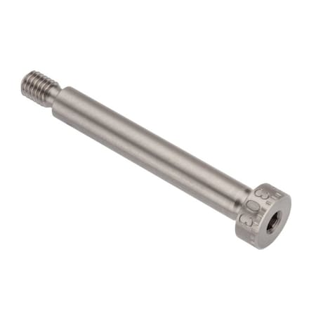 Shoulder Screw, 5g6g Thr Sz, 8mm Thr Lg, 40 mm Shoulder Lg, 18-8 Stainless Steel MPN:STR601M6X40-SHORT