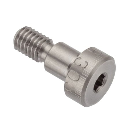 Shoulder Screw, 5g6g Thr Sz, 8mm Thr Lg, 6 mm Shoulder Lg, 18-8 Stainless Steel MPN:STR601M6X6-SHORT