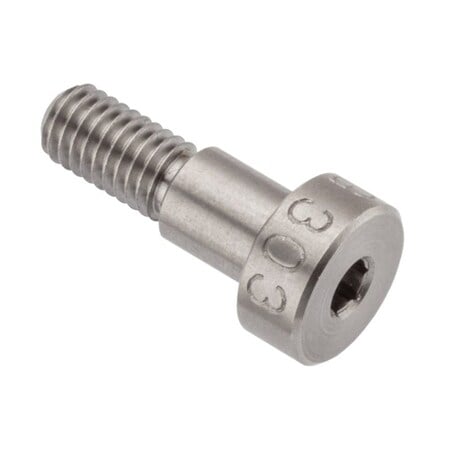 Shoulder Screw, 5g6g Thr Sz, 9.5mm Thr Lg, 7 mm Shoulder Lg, 18-8 Stainless Steel MPN:STR601M6X7