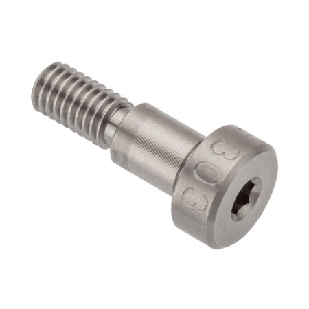 Shoulder Screw, 5g6g Thr Sz, 9.5mm Thr Lg, 8 mm Shoulder Lg, 18-8 Stainless Steel MPN:STR601M6X8