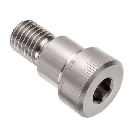 Shoulder Screw, 3A Thr Sz, 1 Thr Lg, 5/8 in Shoulder Lg, 316 Stainless Steel MPN:STR60201C10