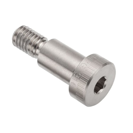 Self-Locking Shoulder Screws, 3A Thr Sz, 5/8 Thr Lg, 3/4 in Shoulder Lg, 316 Stainless Steel MPN:STR60212C12-PATCH