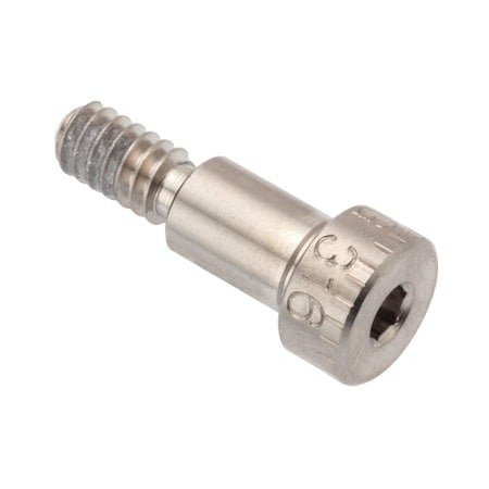 Self-Locking Shoulder Screws, 3A Thr Sz, 3/8 Thr Lg, 3/8 in Shoulder Lg, 316 Stainless Steel MPN:STR60214C06-PATCH