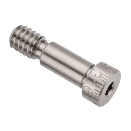 Shoulder Screw, 2A Thr Sz, 3/8 Thr Lg, 1/2 in Shoulder Lg, 316 Stainless Steel MPN:STR60214C08-OST