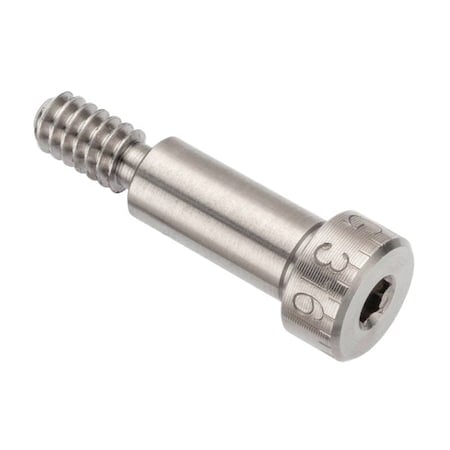 Shoulder Screw, 3A Thr Sz, 3/8 Thr Lg, 9/16 Shoulder Lg, 316 Stainless Steel MPN:STR60214C09
