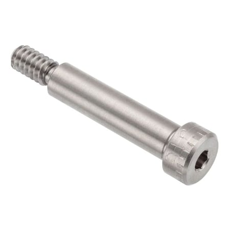 Self-Locking Shoulder Screws, 3A Thr Sz, 3/8 Thr Lg, 1 in Shoulder Lg, 316 Stainless Steel MPN:STR60214C16-PATCH