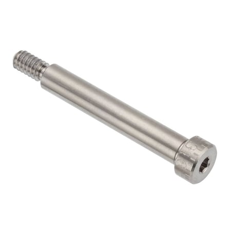 Self-Locking Shoulder Screws, 3A Thr Sz, 3/8 Thr Lg, 1-1/2 in Shoulder Lg, 316 Stainless Steel MPN:STR60214C24-PATCH