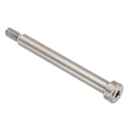 Self-Locking Shoulder Screws, 3A Thr Sz, 3/8 Thr Lg, 2 in Shoulder Lg, 316 Stainless Steel MPN:STR60214C32-PATCH
