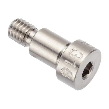 Shoulder Screw, 3A Thr Sz, 1/4 in Thr Lg, 5/16 in Shoulder Lg, 316 Stainless Steel MPN:STR60214F05