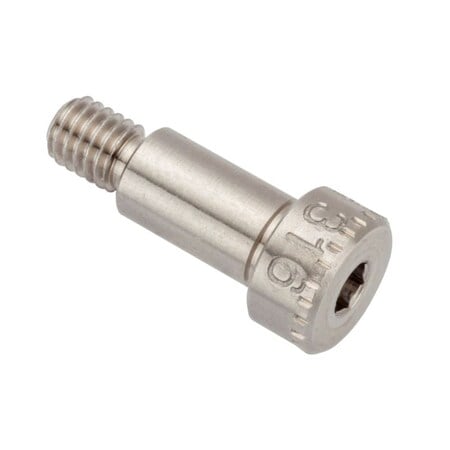 Shoulder Screw, 3A Thr Sz, 1/4 in Thr Lg, 7/16 in Shoulder Lg, 316 Stainless Steel MPN:STR60214F07