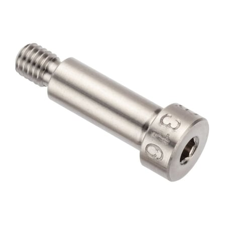 Shoulder Screw, 3A Thr Sz, 1/4 in Thr Lg, 5/8 in Shoulder Lg, 316 Stainless Steel MPN:STR60214F10