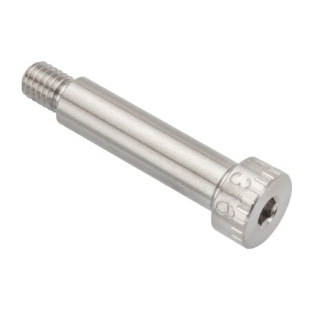 Shoulder Screw, 3A Thr Sz, 1/4 in Thr Lg, 15/16 in Shoulder Lg, 316 Stainless Steel MPN:STR60214F15