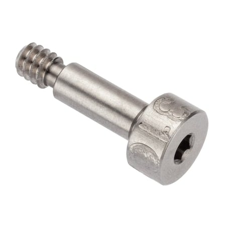 Shoulder Screw, 3A Thr Sz, 5/32 Thr Lg, 5/16 in Shoulder Lg, 316 Stainless Steel MPN:STR60218C05