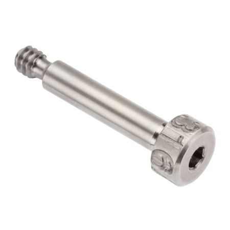 Shoulder Screw, 3A Thr Sz, 5/32 Thr Lg, 9/16 Shoulder Lg, 316 Stainless Steel MPN:STR60218C09