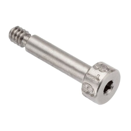 Self-Locking Shoulder Screws, 3A Thr Sz, 5/32 Thr Lg, 3/4 in Shoulder Lg, 316 Stainless Steel MPN:STR60218C12-PATCH
