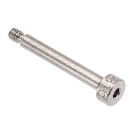 Shoulder Screw, 3A Thr Sz, 5/32 Thr Lg, 7/8 in Shoulder Lg, 316 Stainless Steel MPN:STR60218C14