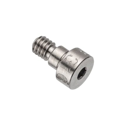 Shoulder Screw, 3A Thr Sz, 3/16 Thr Lg, 1/8 in Shoulder Lg, 316 Stainless Steel MPN:STR60231C02