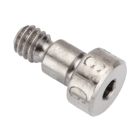Shoulder Screw, #8-32 Thr Sz, 3/16 Thr Lg, 3/16 in Shoulder Lg, 316 Stainless Steel MPN:STR60231C03-PATCH