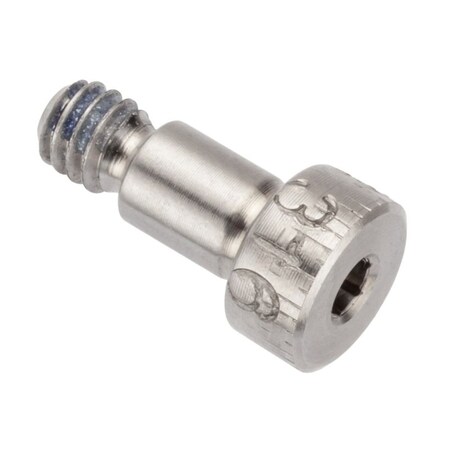 Shoulder Screw, #8-32 Thr Sz, 3/16 Thr Lg, 1/4 in Shoulder Lg, 316 Stainless Steel MPN:STR60231C04-PATCH