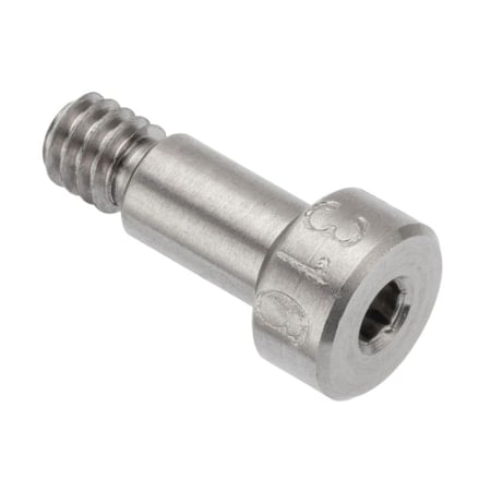 Shoulder Screw, 3A Thr Sz, 3/16 Thr Lg, 5/16 in Shoulder Lg, 316 Stainless Steel MPN:STR60231C05