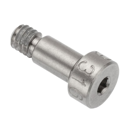 Shoulder Screw, #8-32 Thr Sz, 3/16 Thr Lg, 5/16 in Shoulder Lg, 316 Stainless Steel MPN:STR60231C05-PATCH