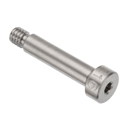 Shoulder Screw, #8-32 Thr Sz, 3/16 Thr Lg, 3/4 in Shoulder Lg, 316 Stainless Steel MPN:STR60231C12-PATCH
