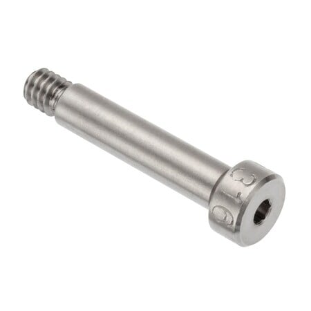Shoulder Screw, 3A Thr Sz, 3/16 Thr Lg, 13/16 in Shoulder Lg, 316 Stainless Steel MPN:STR60231C13