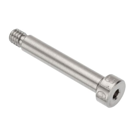 Self-Locking Shoulder Screws, 3A Thr Sz, 7/8 Thr Lg, 2 in Shoulder Lg, 316 Stainless Steel MPN:STR60234C32-PATCH