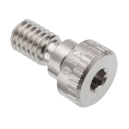 Shoulder Screw, 3A Thr Sz, 1/2 Thr Lg, 3/16 in Shoulder Lg, 316 Stainless Steel MPN:STR60238C03