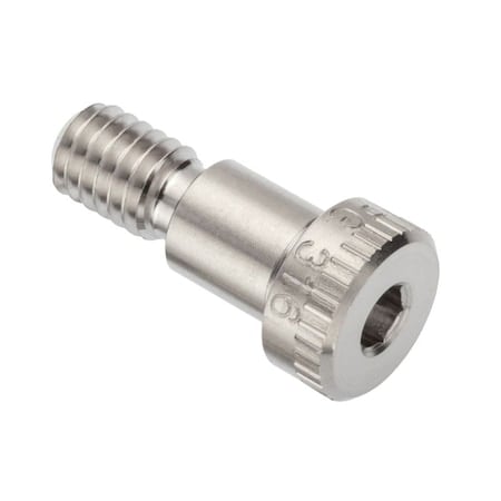 Shoulder Screw, 3A Thr Sz, 1/2 Thr Lg, 7/16 in Shoulder Lg, 316 Stainless Steel MPN:STR60238C07