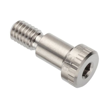Shoulder Screw, 3A Thr Sz, 1/2 Thr Lg, 1/2 in Shoulder Lg, 316 Stainless Steel MPN:STR60238C08