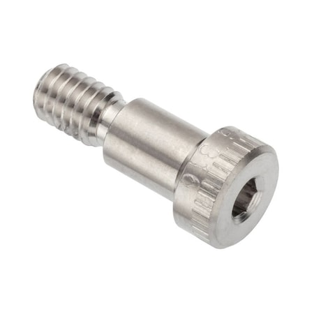 Self-Locking Shoulder Screws, 3A Thr Sz, 1/2 Thr Lg, 1/2 in Shoulder Lg, 316 Stainless Steel MPN:STR60238C08-PATCH