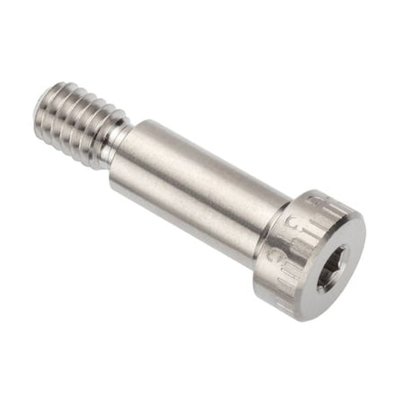 Shoulder Screw, 3A Thr Sz, 1/2 Thr Lg, 7/8 in Shoulder Lg, 316 Stainless Steel MPN:STR60238C14