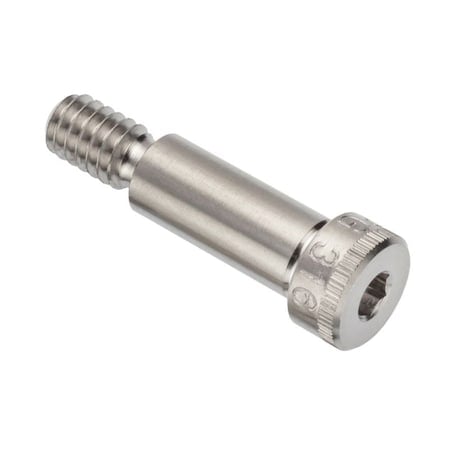 Shoulder Screw, 3A Thr Sz, 7/16 Thr Lg, 3/4 in Shoulder Lg, 316 Stainless Steel MPN:STR60251C12