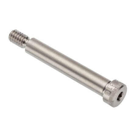 Self-Locking Shoulder Screws, 3A Thr Sz, 7/16 Thr Lg, 1-3/4 in Shoulder Lg, 316 Stainless Steel MPN:STR60251C28-PATCH