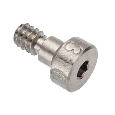 Shoulder Screw, 3A Thr Sz, 3/16 Thr Lg, 1/8 in Shoulder Lg, 316 Stainless Steel MPN:STR60253C02
