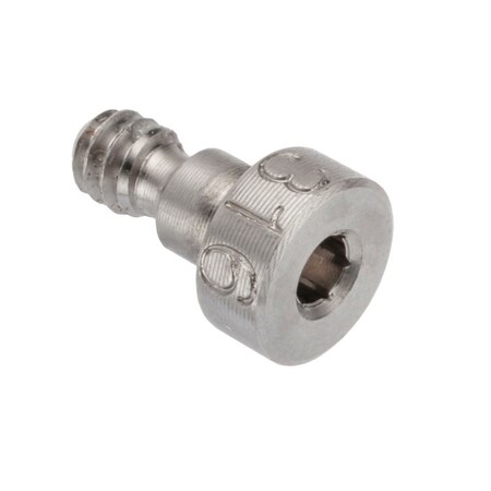 Self-Locking Shoulder Screws, 3A Thr Sz, 3/16 Thr Lg, 1/8 in Shoulder Lg, 316 Stainless Steel MPN:STR60253C02-PATCH
