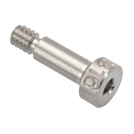Shoulder Screw, 3A Thr Sz, 3/16 Thr Lg, 3/8 in Shoulder Lg, 316 Stainless Steel MPN:STR60253C06