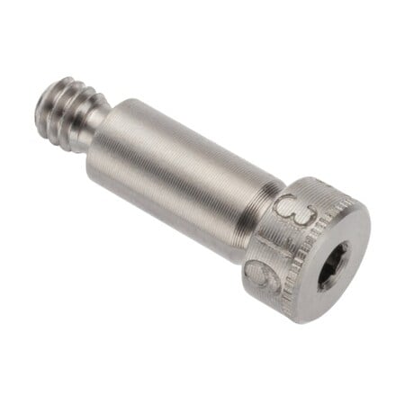 Shoulder Screw, 3A Thr Sz, 3/16 Thr Lg, 9/16 Shoulder Lg, 316 Stainless Steel MPN:STR60273C09