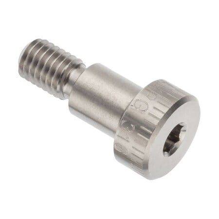 Shoulder Screw, 5g6g Thr Sz, 13mm Thr Lg, 12 mm Shoulder Lg, 316 Stainless Steel MPN:STR602M10X12