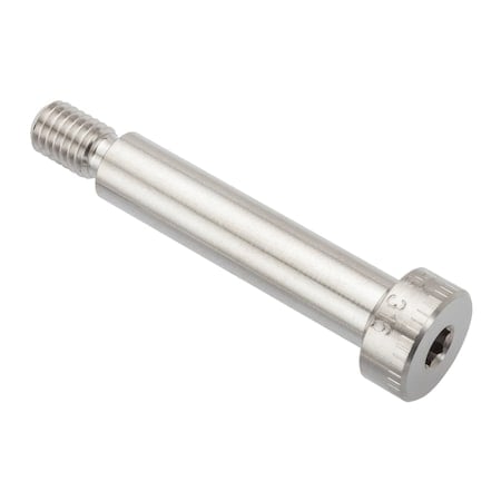 Shoulder Screw, 316 SS, M8x1.25mm, 45mm L, 5g6g Thr Sz, 13mm Thr Lg, 45mm Shoulder Lg MPN:STR602M10X45