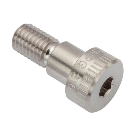 Shoulder Screw, 5g6g Thr Sz, 16mm Thr Lg, 10 mm Shoulder Lg, 316 Stainless Steel MPN:STR602M12X10