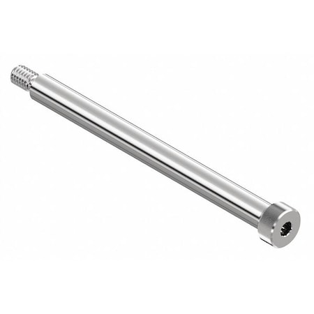 Shoulder Screw, 316 SS, M3x0.5mm, 45mm L, 5g6g Thr Sz, 4.5mm Thr Lg, 45mm Shoulder Lg MPN:STR602M4X45