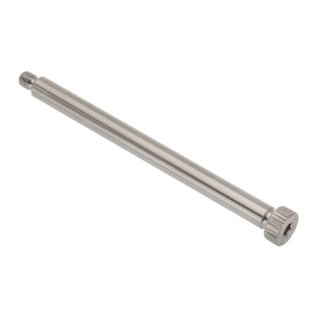 Shoulder Screw, 5g6g Thr Sz, 4.5mm Thr Lg, 50 mm Shoulder Lg, 316 Stainless Steel MPN:STR602M4X50-SHORT