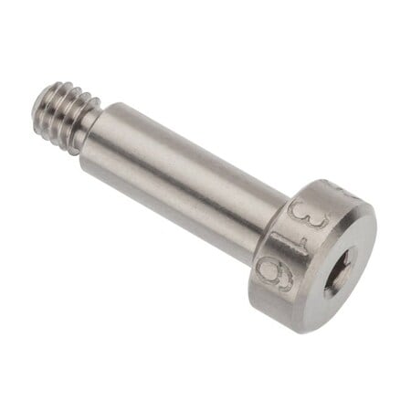 Shoulder Screw, 5g6g Thr Sz, 4.5mm Thr Lg, 14 mm Shoulder Lg, 316 Stainless Steel MPN:STR602M5X14